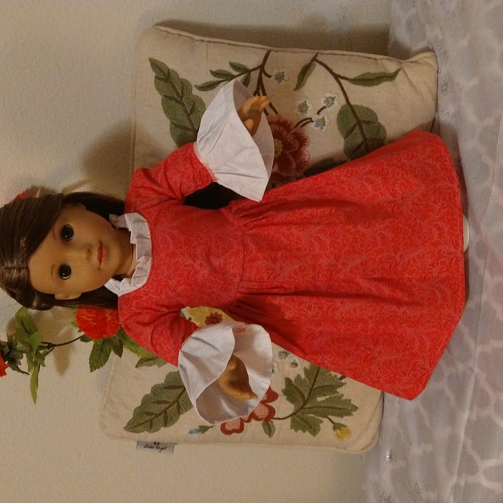 Handmade dress for 18" doll